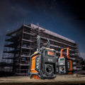AEG 18V 240V Hybrid Bluetooth Jobsite Radio Weather Resistant Skin Only BRFMB18-0