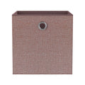Flexi Storage Clever Cube 330 x 330 x 370mm Blush Pink Insert Fabric