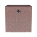 Flexi Storage Clever Cube 330 x 330 x 370mm Blush Pink Insert Fabric