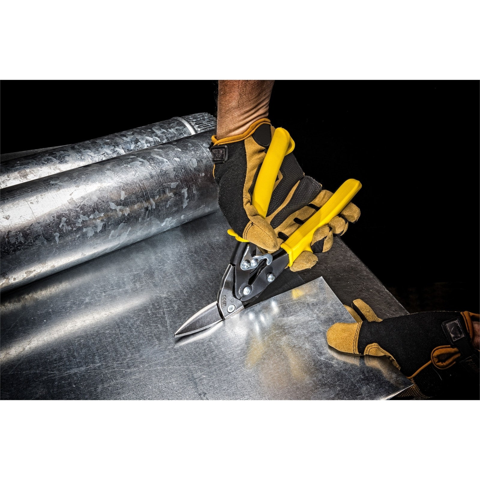 Crescent Wiss 250mm Straight Cut Offset Aviation Snips