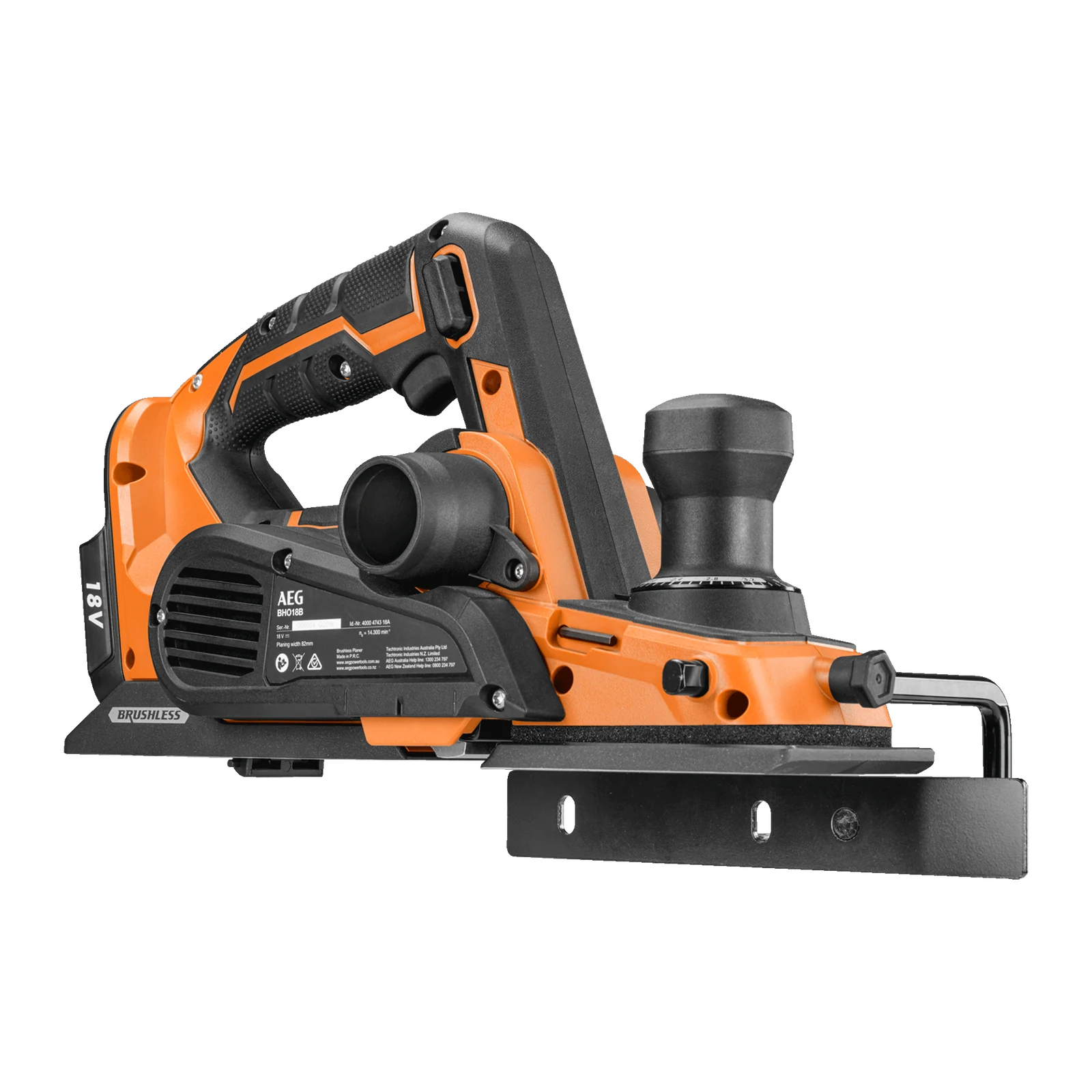 AEG 18V 82mm Brushless Cordless Planer Skin BHO18B-0