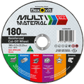 Flexovit 180 x 3.2 x 22.23mm Silicone Carbide Multi Material Reinforced Cut Off Wheel