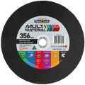 Flexovit 356 x 3.0 x 25.4mm Silicone Carbide Multi Material Reinforced Cut Off Wheel