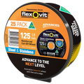 Flexovit Advanced 125 x 1.0 x 22.23mm Aluminium Oxide Metal Cut Off Wheel 25 Pack