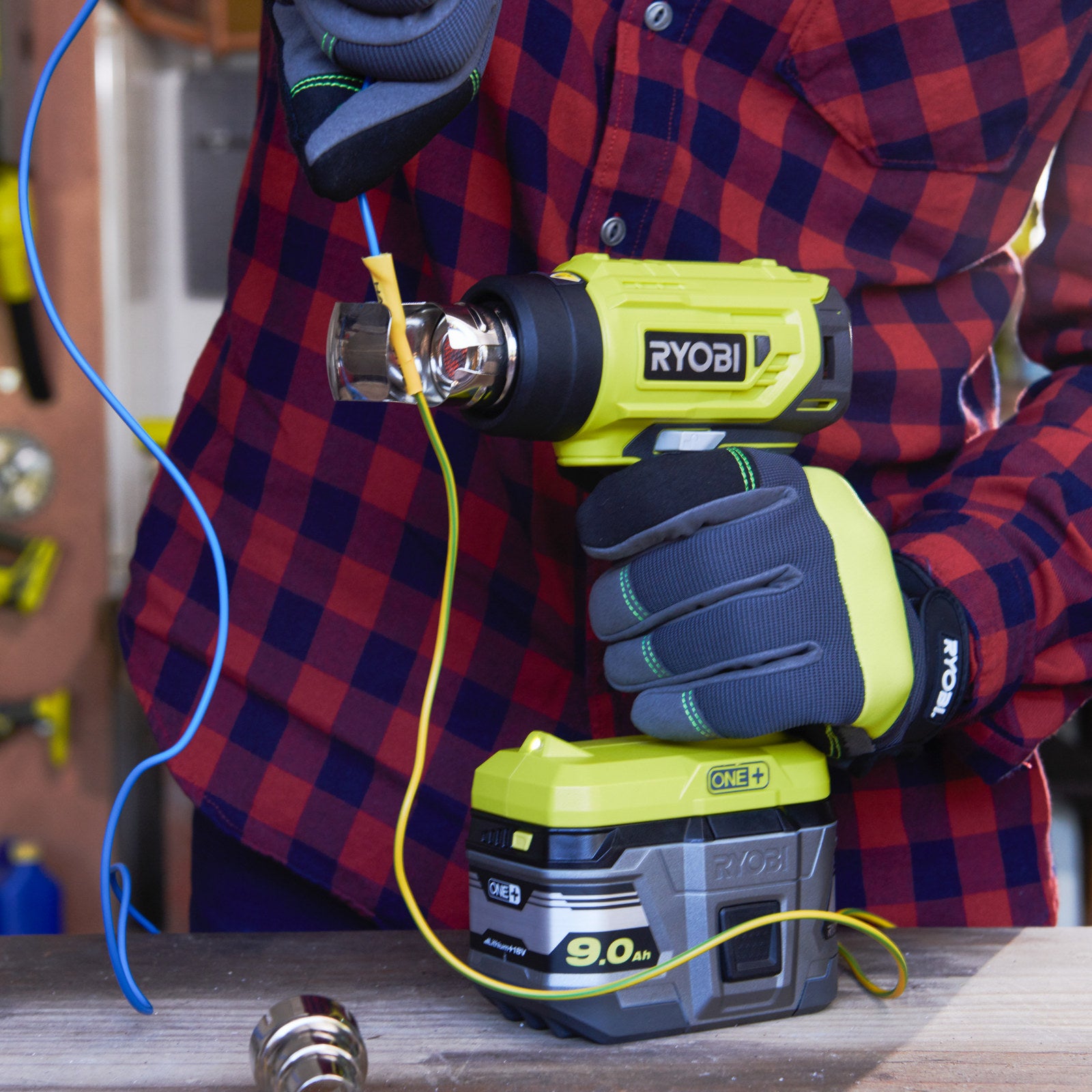 Ryobi 18V ONE+ Heat Gun Skin Only R18HG-0