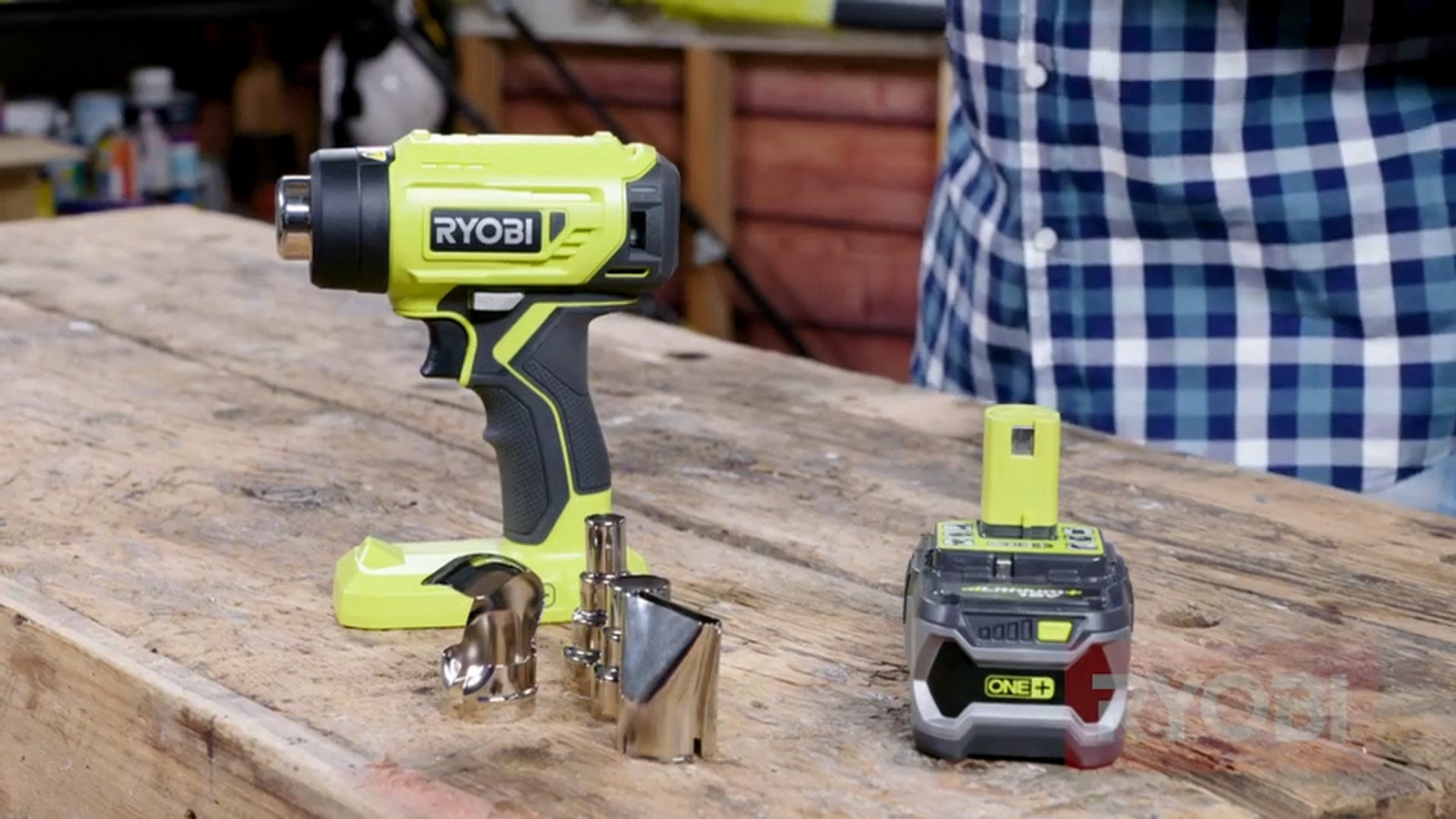 Ryobi 18V ONE+ Heat Gun Skin Only R18HG-0