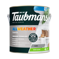 Taubmans 4L Dark Water Based Acrylic Semi-Gloss All Weather Exterior Paint UV Resistant Waterproof