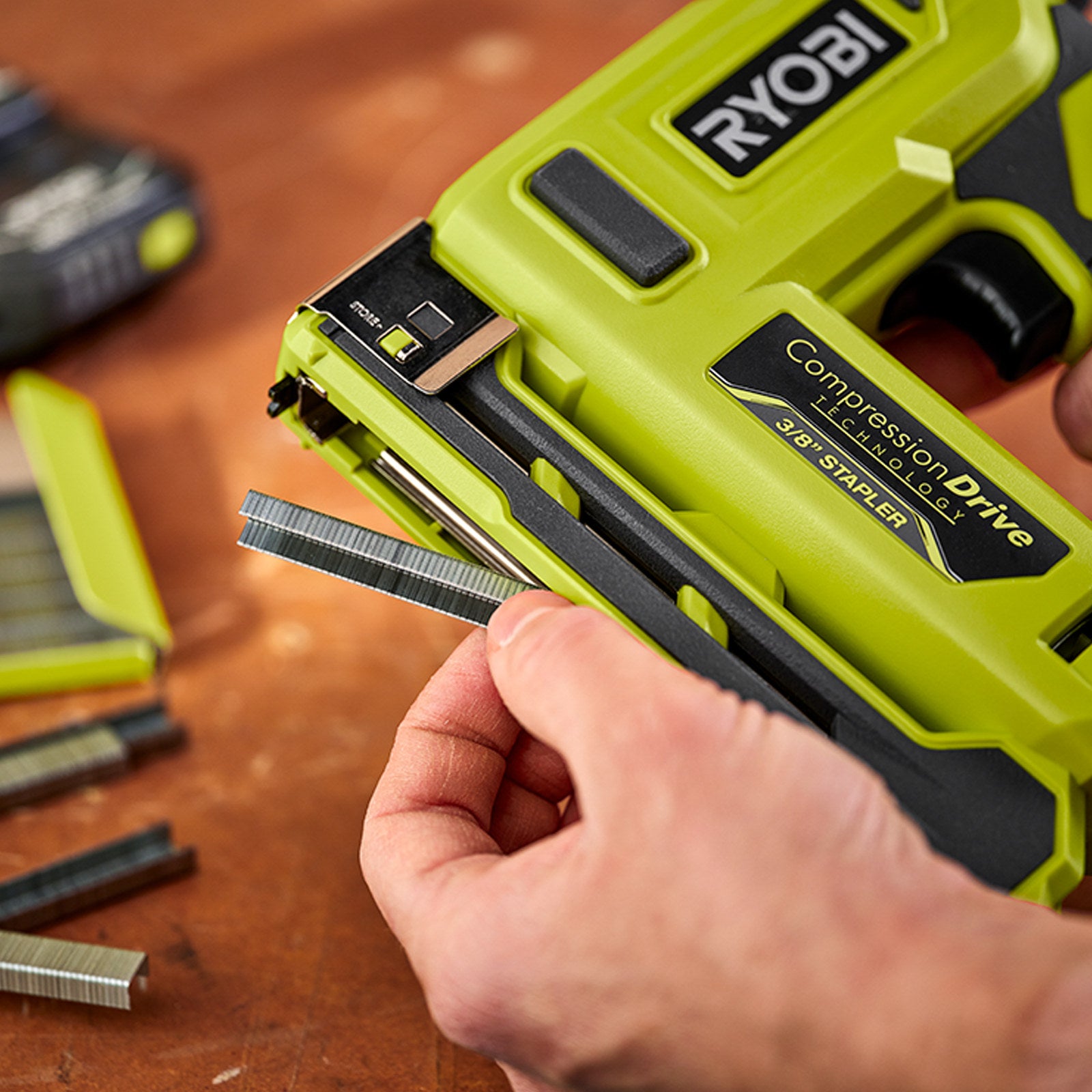 Ryobi 18V ONE+ 10mm Crown Cordless Stapler - Tool Only R18ST50-0