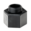 K-Rain 15mm BSP Hex Head Shrub Nozzle Adaptor - 5 Pack Polypropylene
