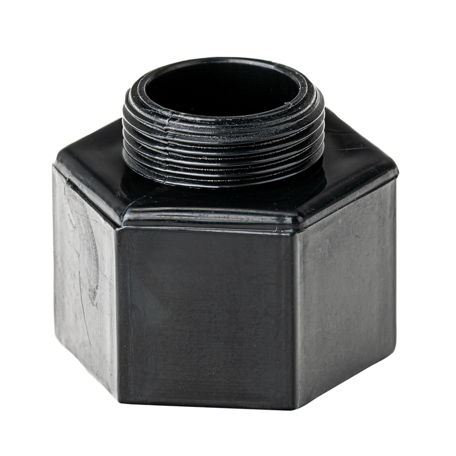 K-Rain 15mm BSP Hex Head Shrub Nozzle Adaptor - 5 Pack Polypropylene