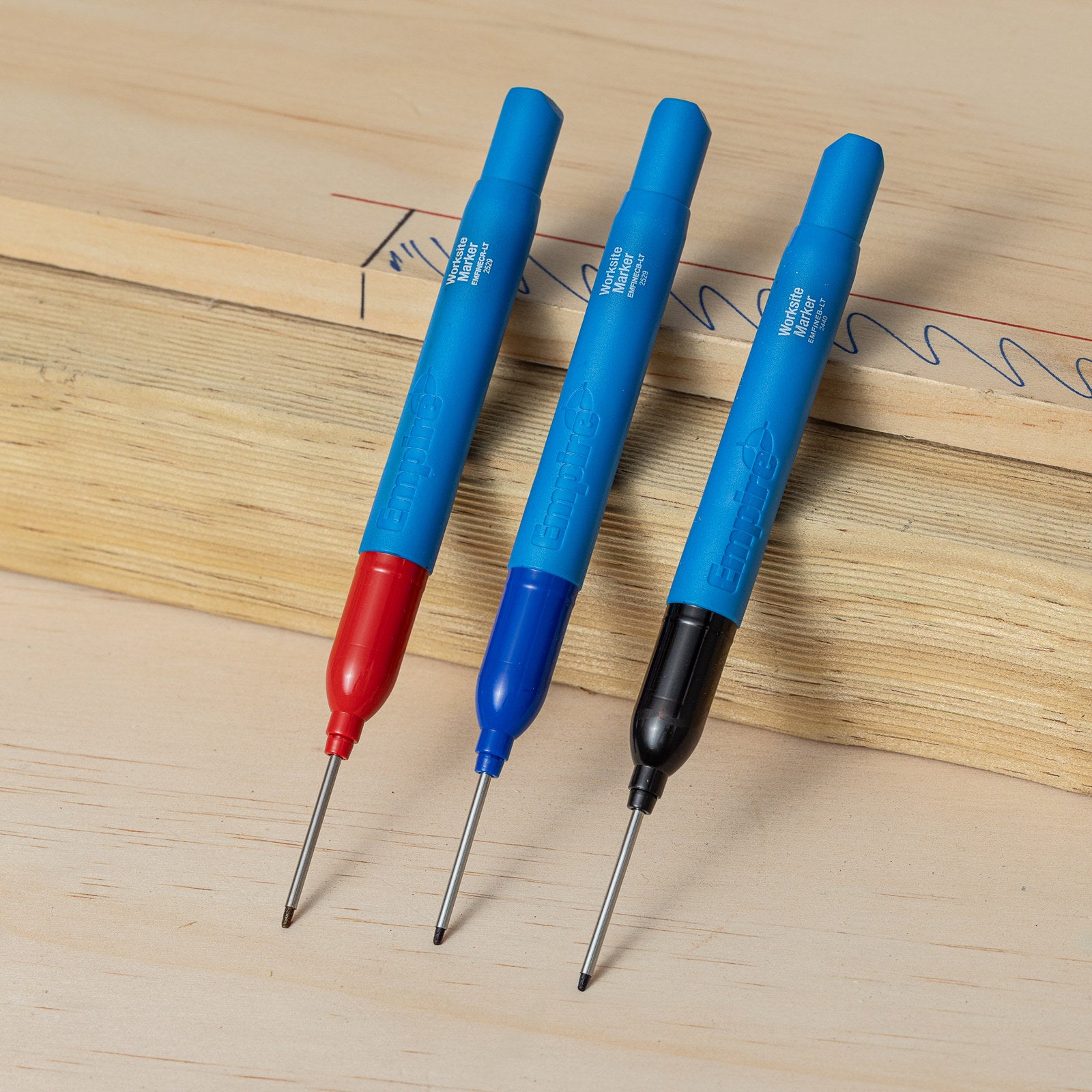 Empire Long Tip Marker with Acrylic Nib and Holster Cap for Deep Hole Marking
