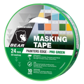 Bear 24mm x 50m Green Painters Edge Masking Tape - Medium Tack