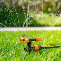 Holman 3 Arm Charcoal Plastic Rotating Sprinkler on Spike