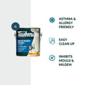 Taubmans 2L White Gloss Water Based Enamel Paint