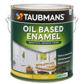 Taubmans 4L White Accent Gloss Oil Based Enamel Paint