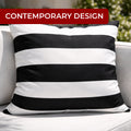 Mojo 60cm Large Striped Polyester Cushion Cover Multi Colour