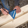 Empire True Blue 180mm Laser Etched Aluminium Rafter Square Metric