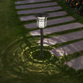 Click Vintage Solar LED Pathway Light Stainless Steel