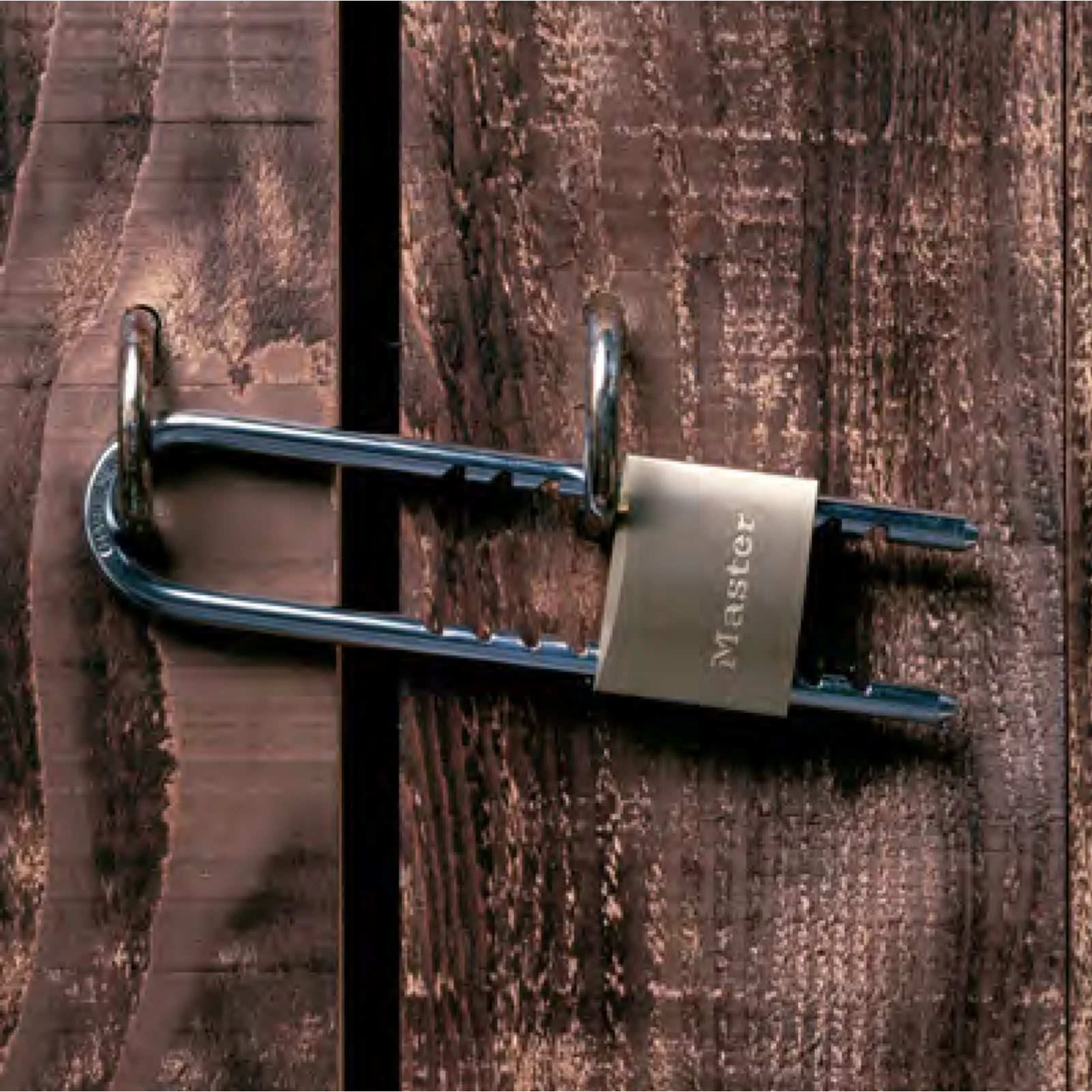 Master Lock 50mm Solid Brass Adjustable Shackle Padlock