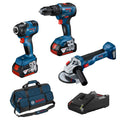 Bosch Professional 18V 3 Piece Brushless Combo Kit 0615990M18