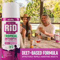 RID 300g Tropical Antiseptic Bite Protection Aerosol Insect Repellent