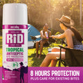 RID 300g Tropical Antiseptic Bite Protection Aerosol Insect Repellent