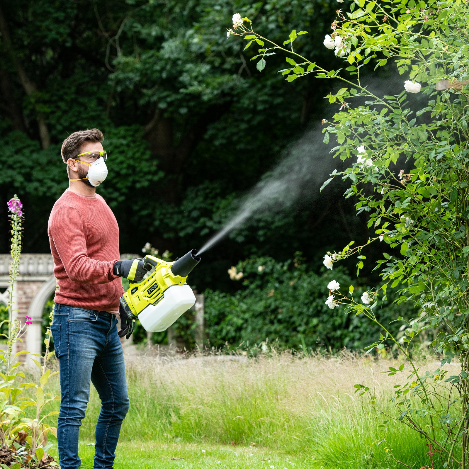 Ryobi 18V ONE+ Multi-Purpose Mister and Fogger Green Skin Only OFG1800