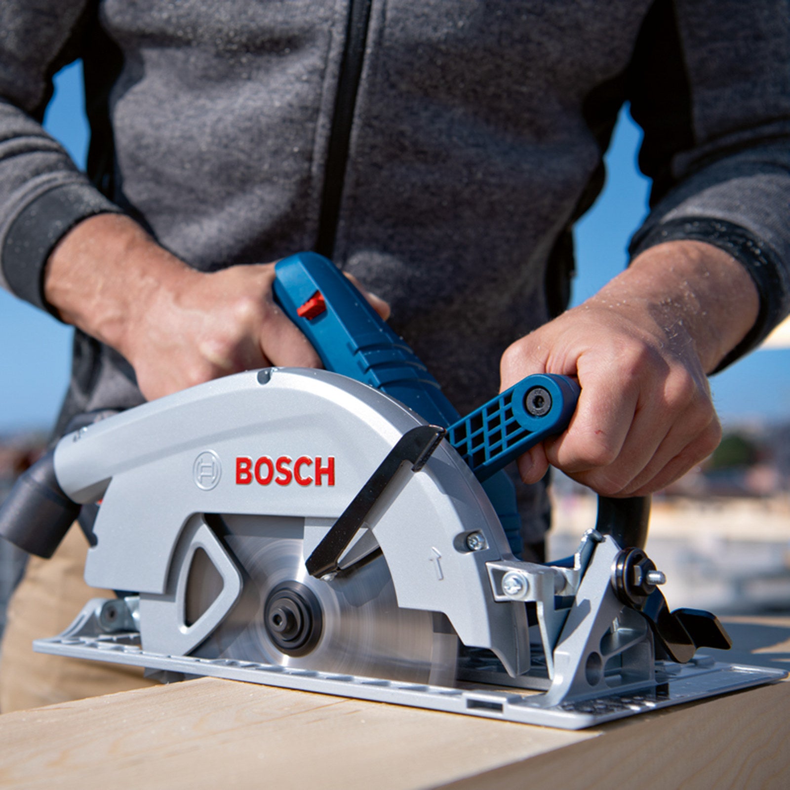 Bosch Professional 18V Brushless BI-Turbo Circular Saw Skin Only GKS 18V-68 C