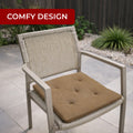 Mojo 40cm Latte Square Outdoor Cushion