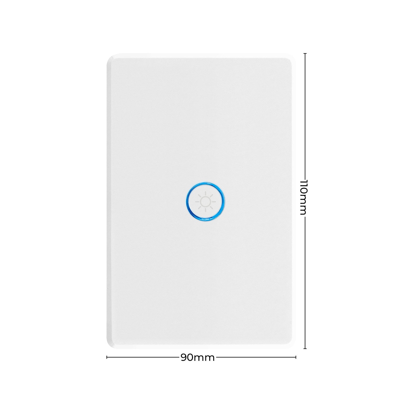 Deta 240V Touch Activated Universal LED Dimmer White
