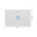 Deta 240V White Grid Connect Smart Touch Single Dimmer 6910HA