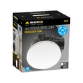 Mercator 240mm White DIY Plug In Round Exhaust Fan 270m3/hr 28W