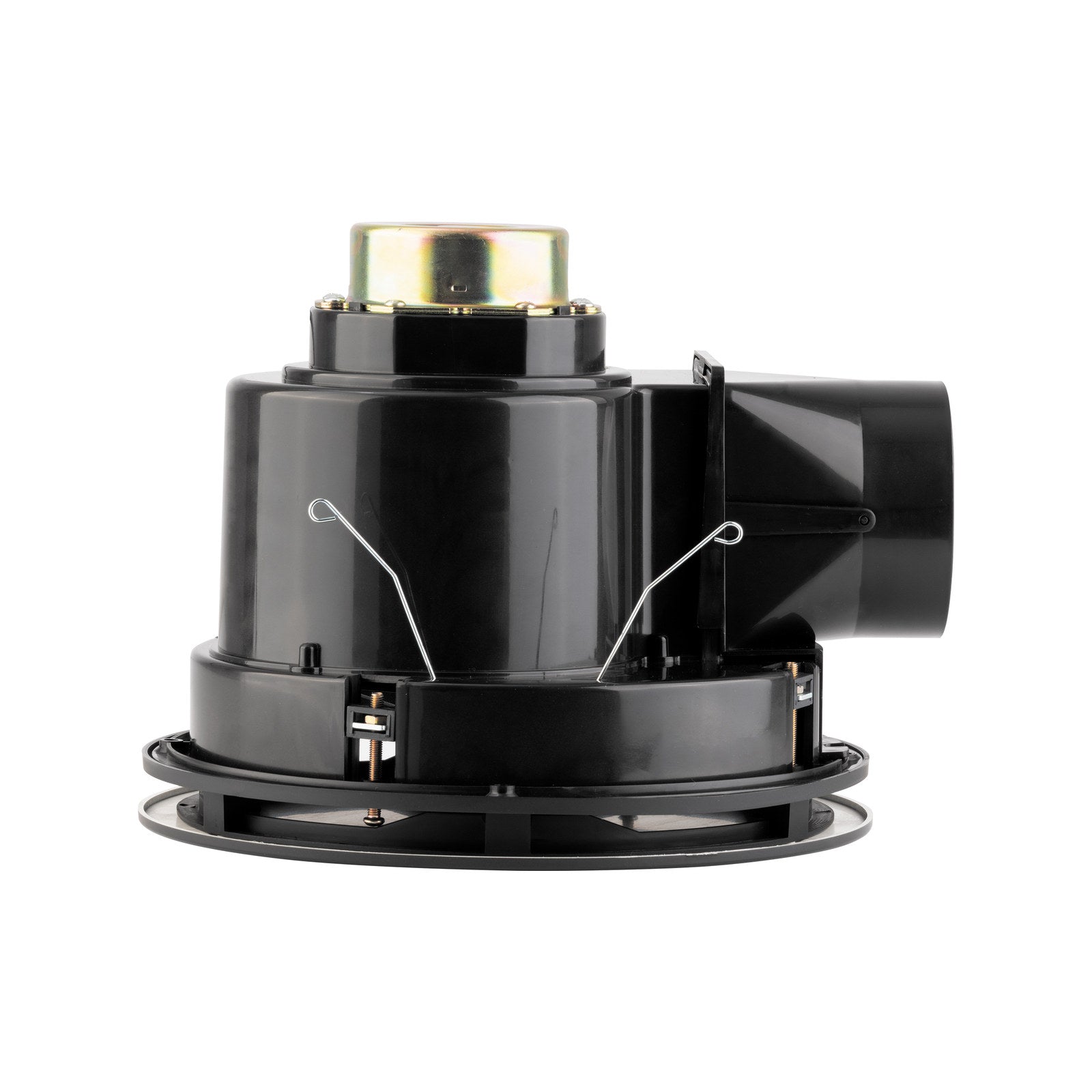 Mercator 290mm White Plug-In Round Exhaust Fan 28W Tri-Colour LED Light