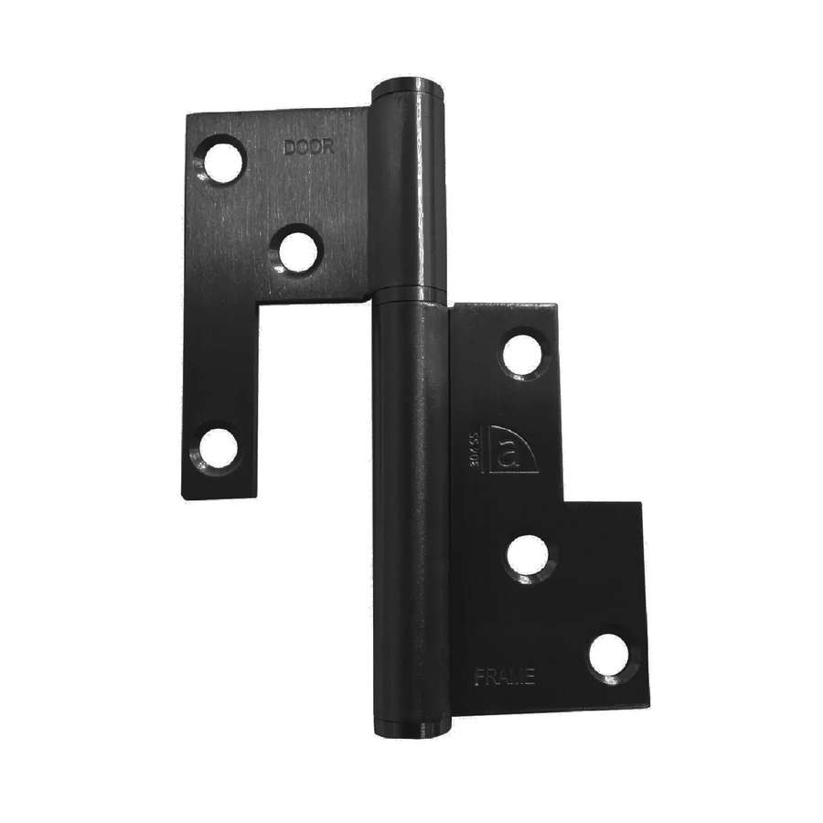 Austyle 100 x 45 x 2.5mm Black Universal Lift Off Hinge