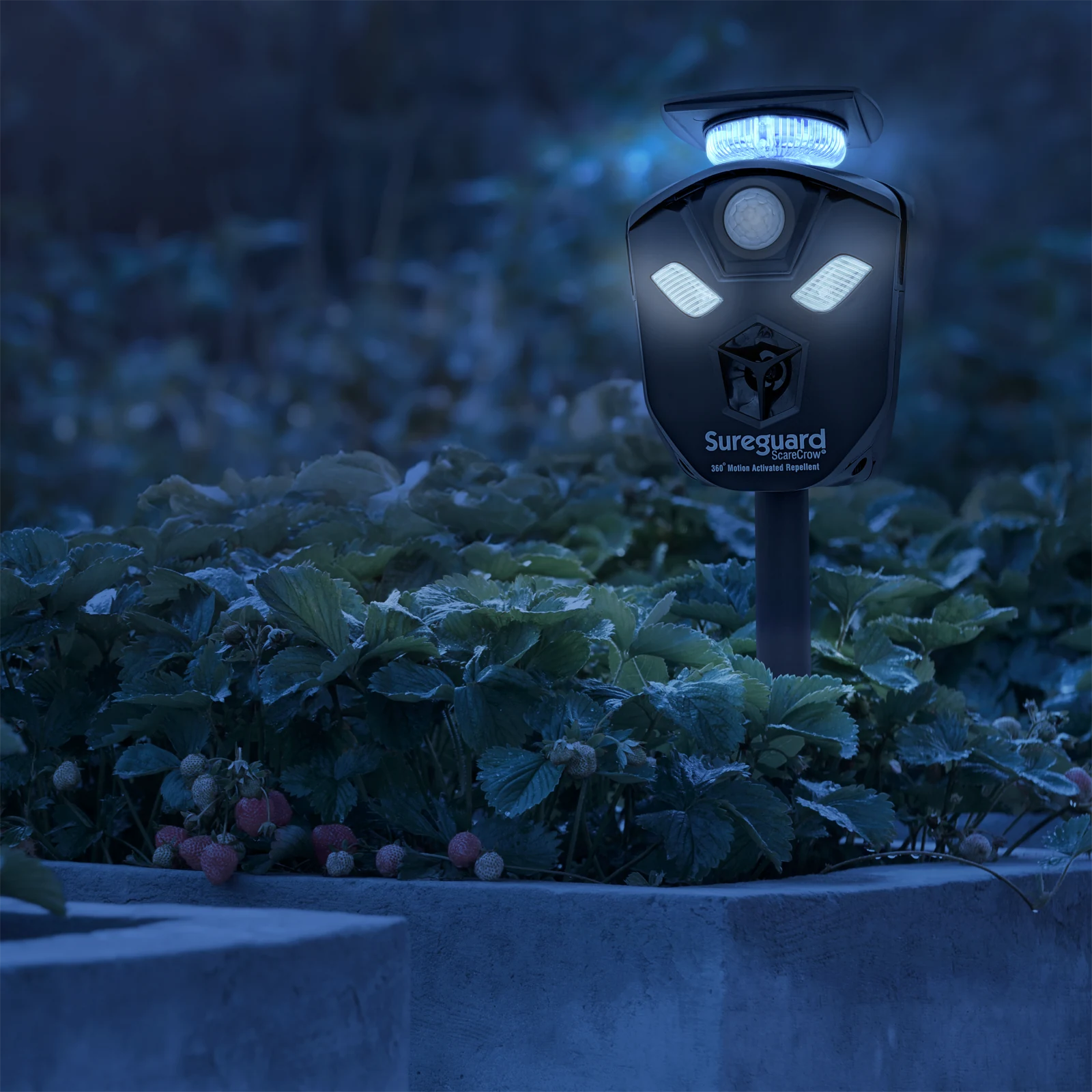 Sureguard Scarecrow Motion Activated Ultrasonic Animal Repellent Outdoor