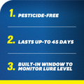 Yates Home Pest Indoor Fruit Fly Trap - 2 Pack