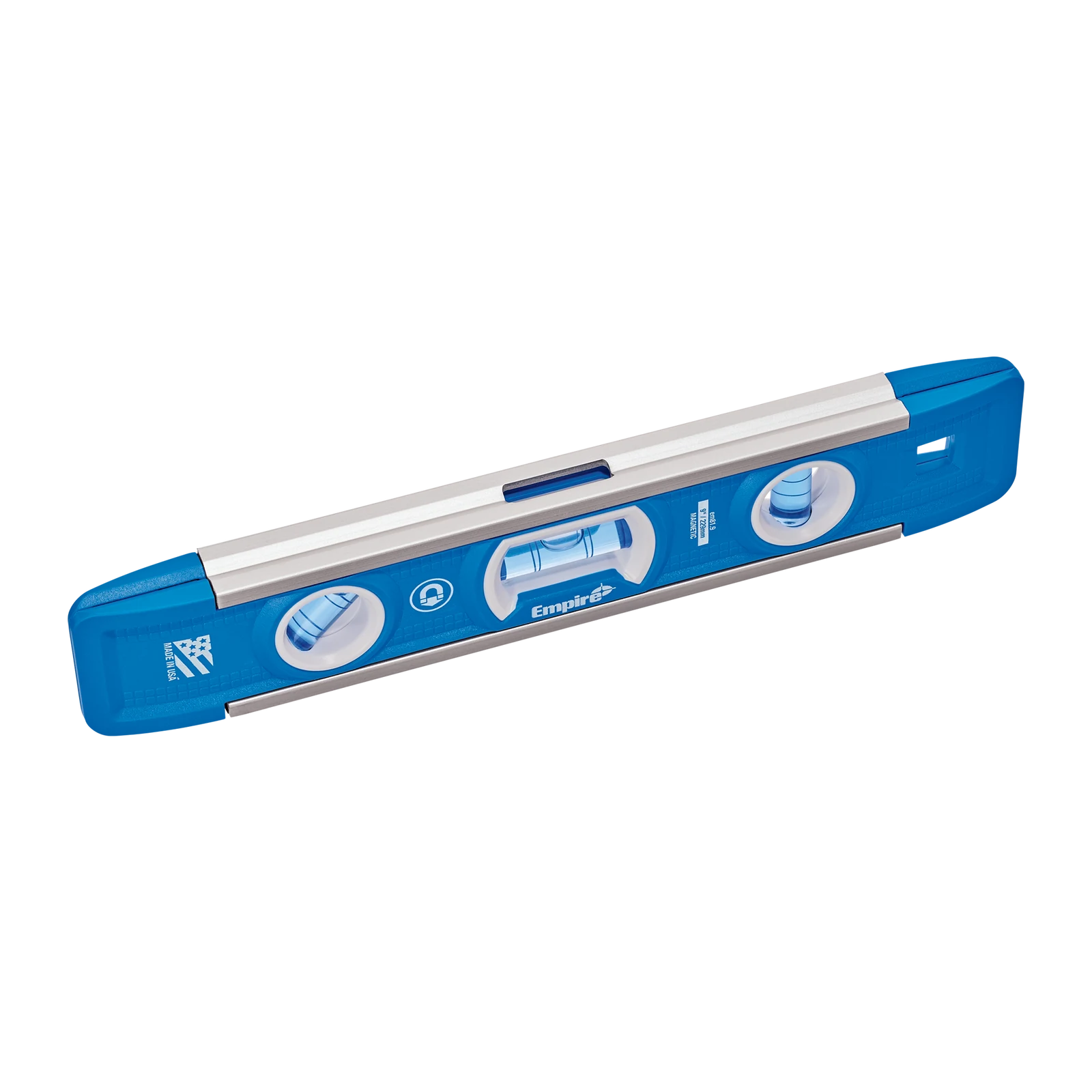 Empire 225mm Magnetic Torpedo Level with E-Band Vials