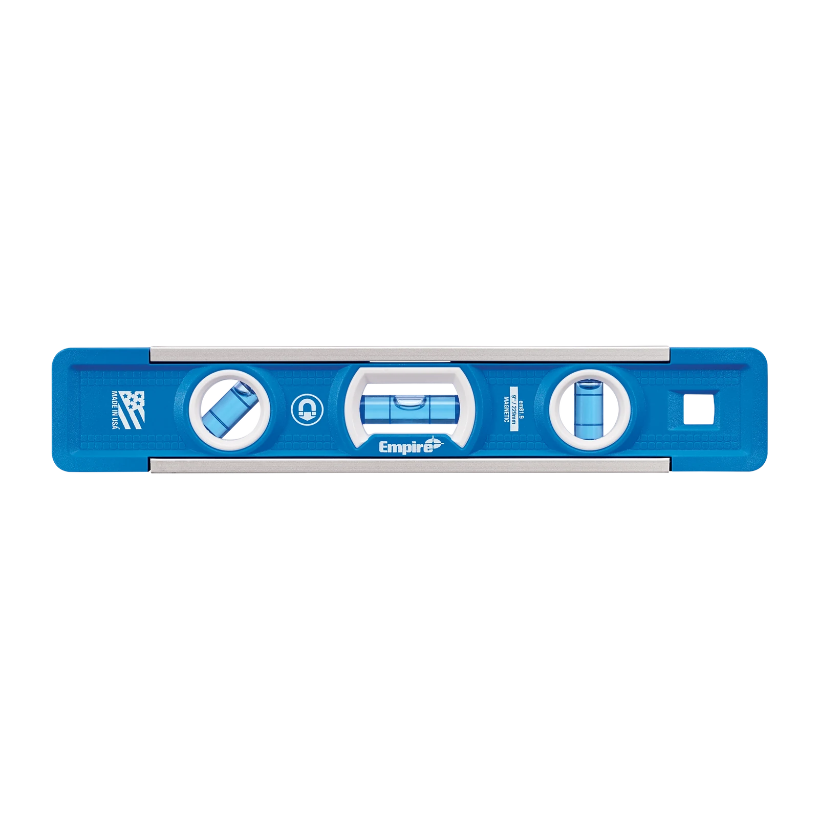 Empire 225mm Magnetic Torpedo Level with E-Band Vials