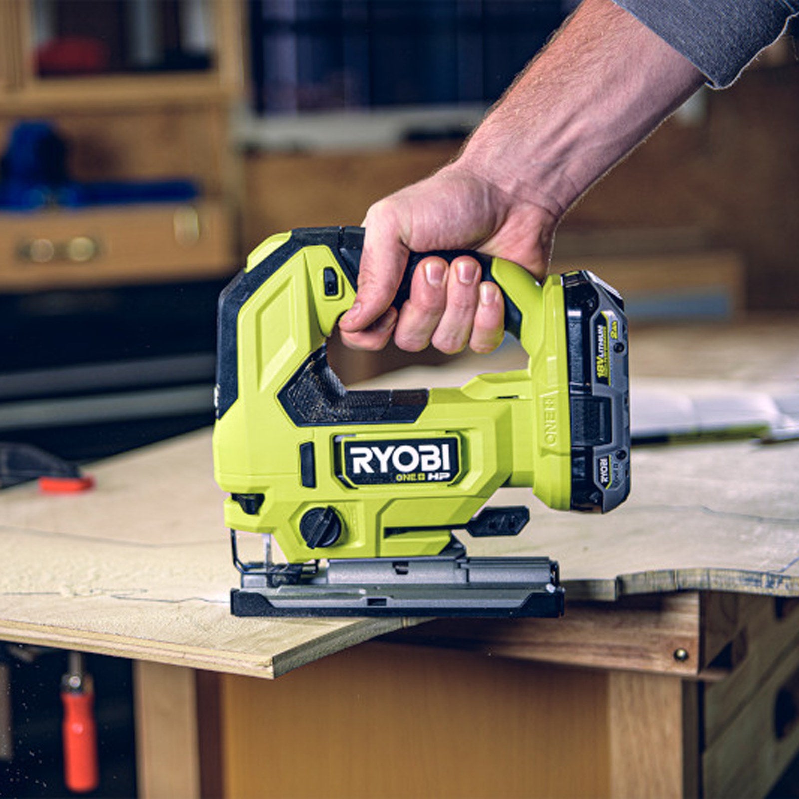 Ryobi 18V ONE+ HP Brushless Jigsaw - Tool Only RJS18X