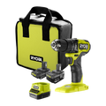 Ryobi 18V ONE+ HP 2.0/4.0Ah Compact Hammer Drill Kit