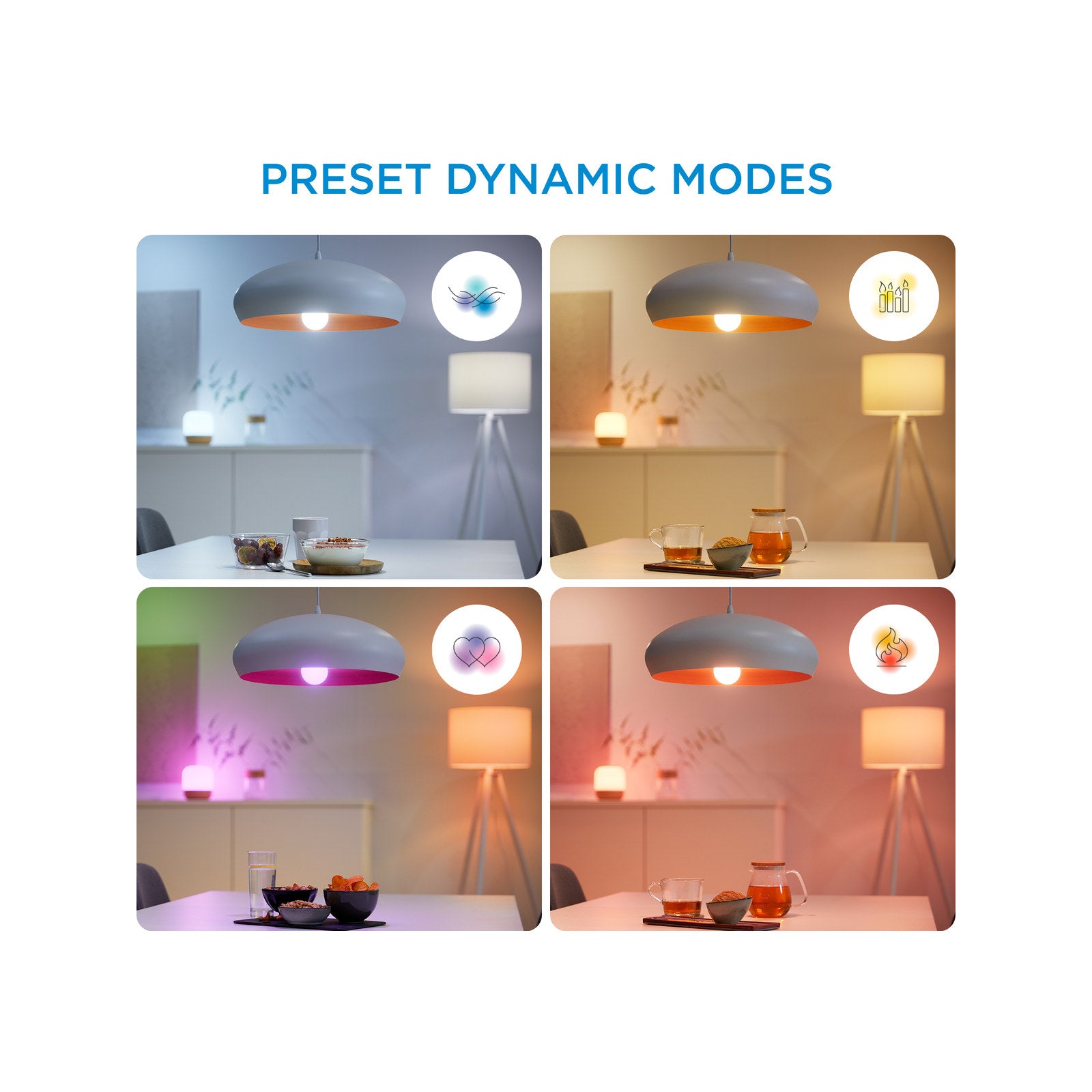 WiZ P45 E14 LED 4.9W 470lm Colour Smart Candle Globe 929002448802