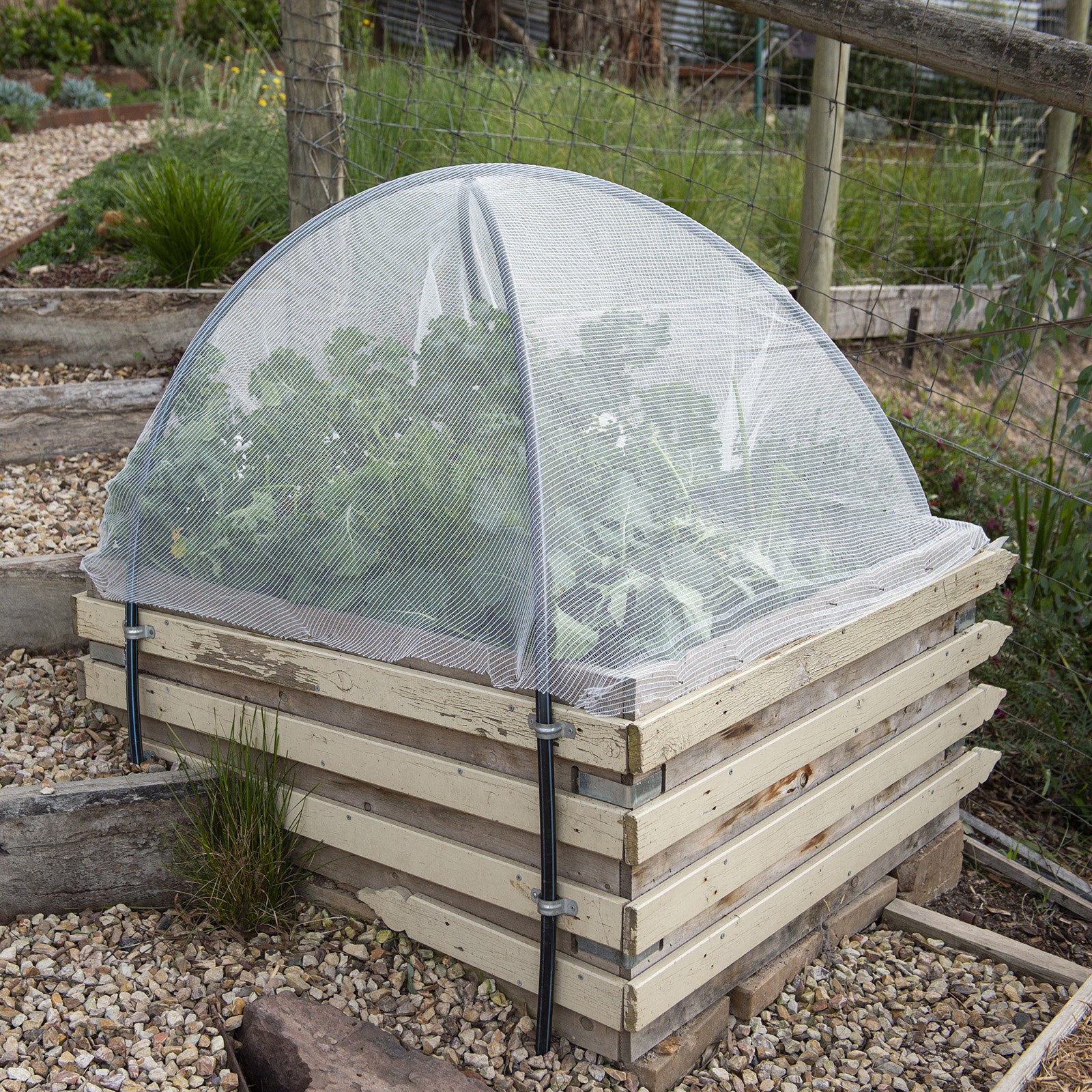 Backyard Farmer 4 x 4m x 7mm Crop Protection Net