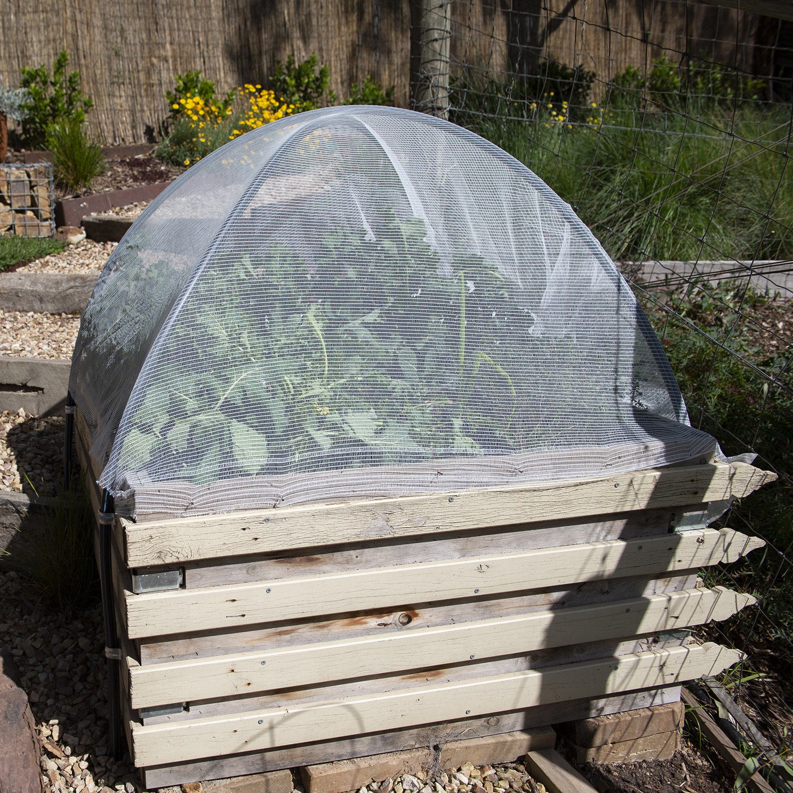 Backyard Farmer 4 x 4m x 7mm Crop Protection Net