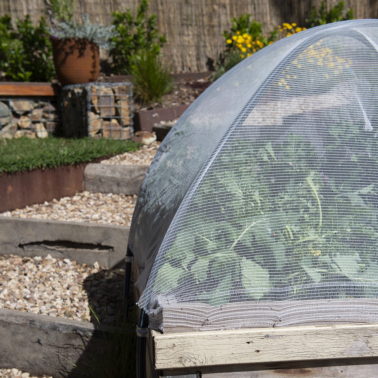 Backyard Farmer 4 x 4m x 7mm Crop Protection Net