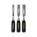 Stanley 3 Piece Wood Chisel Set 13mm 19mm 25mm
