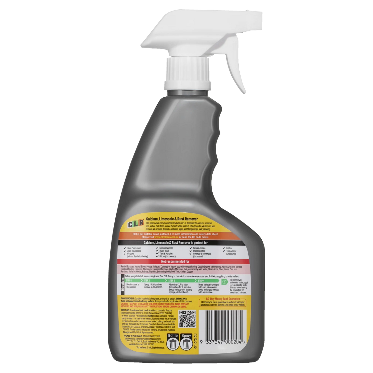 CLR 750ml Ready To Use Calcium Lime & Rust Remover Spray