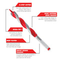 Diablo 19 x 190mm Auger Bit