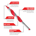 Diablo 22 x 190mm Auger Bit