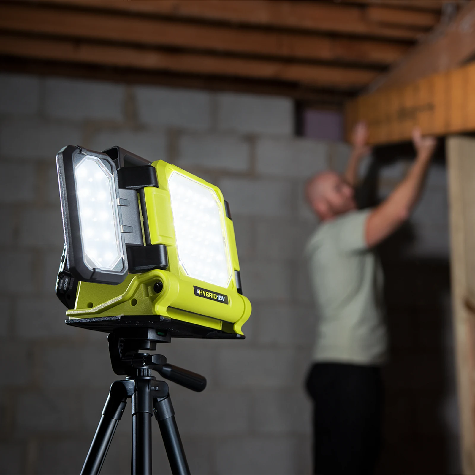 Ryobi 18V ONE+ Hybrid Panel Light RLPH18