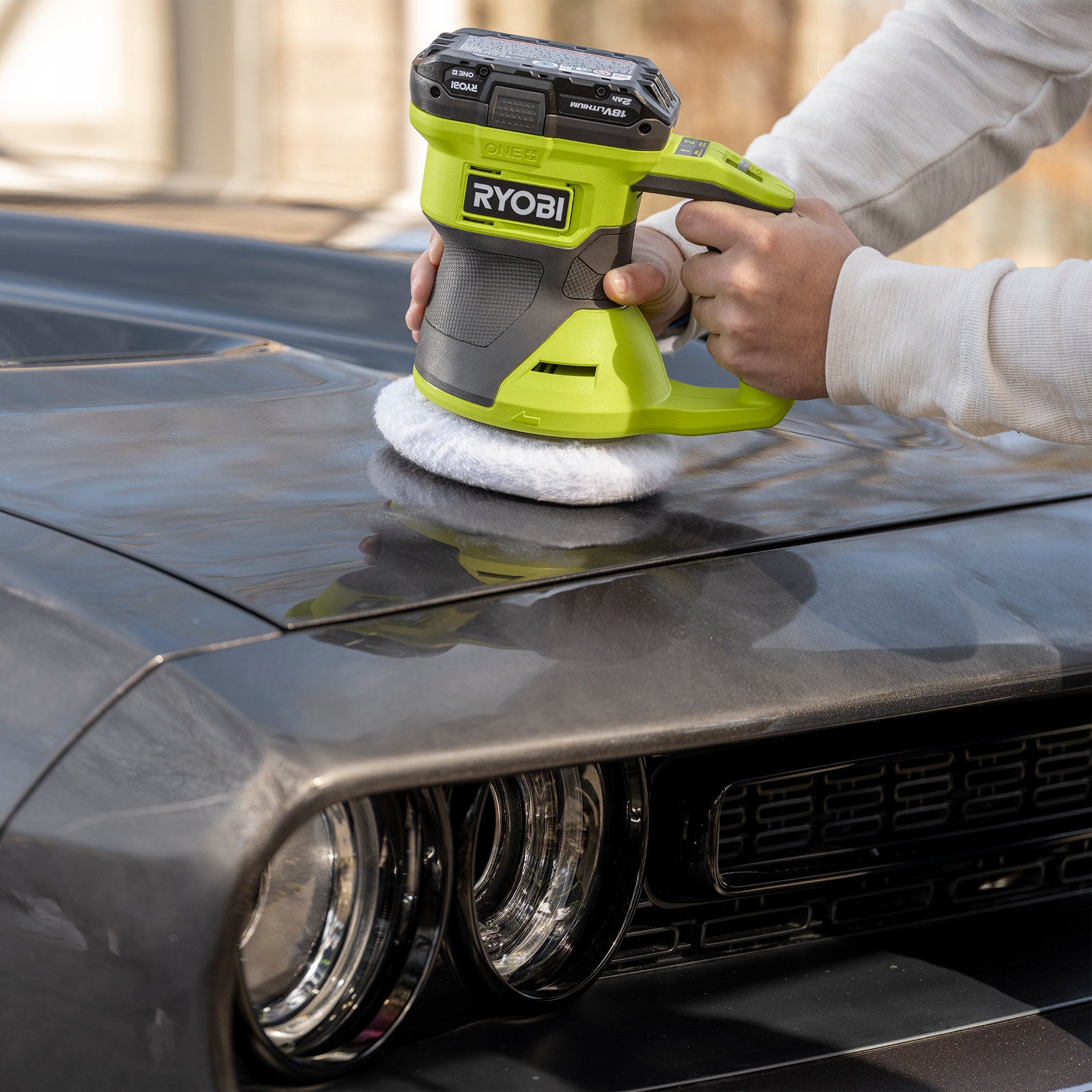 Ryobi 18V ONE+ 150mm Random Orbital Buffer/Polisher RBP18150 - Tool Only